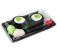 Rainbow Socks - Chaussettes sushi pour femme - 1 paire, Concombre Maki, 38-42