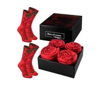 Rainbow Socks - Femme Coffret Cadeau Chaussettes Roses - 2 paires - Taille 41-46