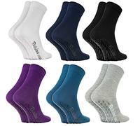 Rainbow Socks - Femme Homme Chaussettes Antidérapantes ABS - Yoga, Pilates, Gimnastic - 1 par