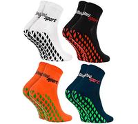 Rainbow Socks - Femme Homme Chaussettes Antidérapantes de Sport