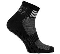 Rainbow Socks - Femme Homme Chaussettes Antidérapantes de Sport en Coton - 1 Paire - Negro - Taille 39-41