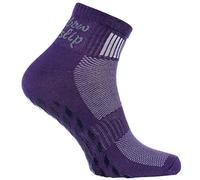 Rainbow Socks - Femme Homme Chaussettes Antidérapantes de Sport en Coton - 1 Paire - Violeta - Taille 39-41