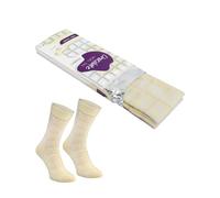 Rainbow Socks - Femme Homme Chaussettes Fantaisie Barre de Chocolat - 1 Pair - Chocolat Blanc - Taille 47-50