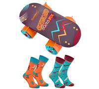 Rainbow Socks - Femme Homme Chaussettes le Skateboard Skate - 2 Pair - Taille 47-50