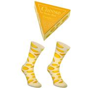 Rainbow Socks - Femme Homme Drôle Fromage Chaussettes, Prochaine édition, Meilleur Cadeau Pour Toutes les Occasions, Coton, 1 paire, Mesurer 36-40