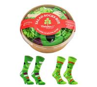 Rainbow Socks - Femmes Hommes Chaussettes Coton Salade Cadeau 2 Paire - Taille 47-50