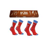 Rainbow Socks - Femmes Hommes DIY Set Chaussettes - 2 Paires