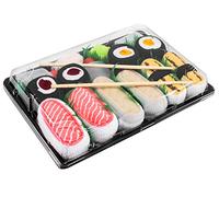 Rainbow Socks - Femmes Hommes - Sushi Chaussettes Tamago Butterfish Saumon 2x Maki - 5 Paires - Taille UE 36-40
