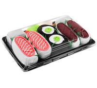 Rainbow Socks - Lot de 3 paires de chaussettes sushi, thon, concombre, saumon maki