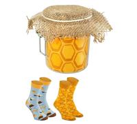 Rainbow Socks - Un pot de miel de chaussettes pour Elle et Lui - 2 paires - Taille 41-46