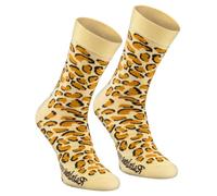 Rainbow Socks - Unisexe Femme Homme Chaussettes À Motifs Animaux - Chaussettes Pour Femmes Et Hommes - Safari Et Jungle - 1 Paire - GUÉPARD - 36-40
