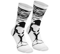 Rainbow Socks - Unisexe Femme Homme - Chaussettes Noires Et Blanches Avec Motifs - Animaux Noir Et Blanc - 1 Paire - ORQUE - 36-40
