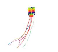 Rainbow Soft Octopus Kite - Énorme Cerf-Volant Arc-en-, Cerf-Volant des Vols Arc-en- À Longue Queue, des Jouets Interactifs Parentaux pour Les, Les Garçons, Filles,