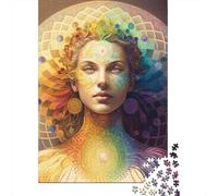Rainbow Spirit Puzzle 1000 pièces pour adultes et adolescents à partir de 12 ans, cadeaux de réveillon de Noël (1000 pièces, 75 x 50 cm).