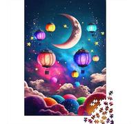 Rainbow Spirit Puzzle en Bois 1000 Pièces pour Adultes Jeu Éducatif Défi Cadeau de Noël 1000 Pièces (38x26cm)