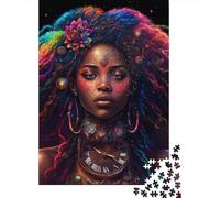 Rainbow Spirit Puzzle en bois de 1000 pièces pour adultes Puzzle Cadeaux de Noël Jeu éducatif Défi Jouet 1000 pièces (38x26 cm)