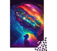 Rainbow Spirit Puzzle pour Adultes et Adolescents 1000 Pièces Puzzle Durable 1000 Pièces (38x26cm)