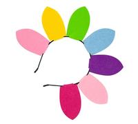Rainbow Sunflowers Bandeau tendance pour femme Style adolescent Convient pour différentes occasions