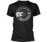 Rainbow - T-shirt "Long Live" pour homme/femme unie PH2431 (L) (Noir)