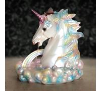 Rainbow Unicorn Backflow Incense Burner