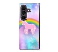 Rainbow Unicorn Pastel Sky Etui Coque Housse pour Samsung Galaxy Z Fold 8 Ultra