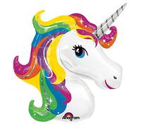 Amscan – Ballon aluminium Licorne 83 cm – Multicolore – 3129901