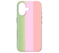 Rainbow Vertical Stripes Geometric Pastel Colors Girl Coque pour iPhone 17