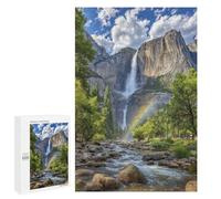 Rainbow Waterfall Adventure -1 Puzzle 1000 Pièces Educa Jouet en Bois Cadeau Unique Décoration Intérieure Jeu Éducatif Challenge Toy Adultes Et Enfants À Partir De 14 Ans 1000 PCS