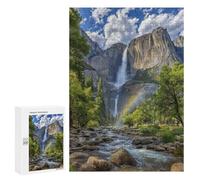 Rainbow Waterfall Adventure -1 Puzzle 1000 Pièces Educa Jouet en Bois Cadeau Unique Décoration Intérieure Jeu Éducatif Challenge Toy Adultes Et Enfants À Partir De 14 Ans 300 PCS