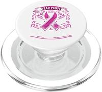 Rainbow We Wear Purple Vêtements de Sensibilisation au Cancer du pancréas PopSockets PopGrip pour MagSafe