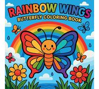 Rainbow Wings - Butterfly Coloring Book