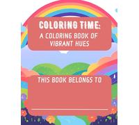 Rainbow Wonder Coloring Book: A Magical Blend of Word Searches and Coloring Fun