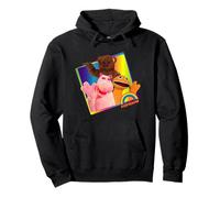 Rainbow Zippy Bungle et George Wave Rétro Sweat à Capuche
