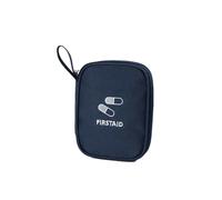 RainbowJise Petit kit de premiers secours vide portable, mini sac de rangement pour médicaments, sac médical d'urgence pour la maison, la voiture, les voyages, le camping et les activités de plein air