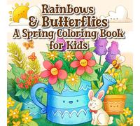 Rainbows and Butterflies: A Spring Coloring Book for Kids