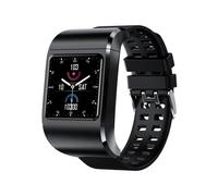 Rainbuvvy G36 Pro Montre Intelligente Casque Bluetooth Portable De 1,3 Pouces Avec Compartiment De Chargement Integre Assistant Vocal Ai Montre De Sport Android 4.0/Ios9.0 Bracelet En Silicone Noir