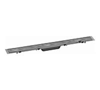 RainDrain Rock hansgrohe match0 56030000 70 cm, set de finition, peut être raccourci et carrelé