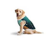 Raindrops in The Sky Pet Clothing for Dogs - Gilet en coton doux pour chiens de taille moyenne et grande pour le quotidien et les activités de plein air