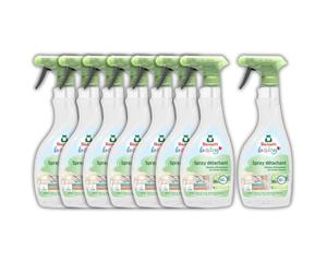 RAINETT Baby - Spray Détachant Avant Lavage - Efficace Contre Les Taches Tenaces - Testé Dermatologiquement - Tensioactifs d'Origine Végétale - Flacon Recyclé & Recyclable - 500 ml - Pack de 8