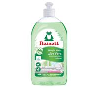RAINETT - Liquide Vaisselle Douceur Aloe Vera, Hypoallergénique pour Peaux Sensibles (500mL) - Le lot de 4