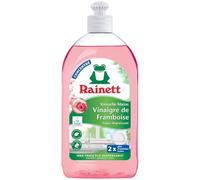 RAINETT - Liquide Vaisselle Ultra Dégraissant au Vinaigre de Framboise, Formule Écologique (500mL) - Le lot de 4