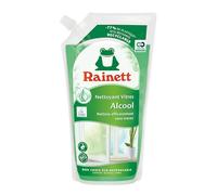 RAINETT - Nettoyant Vitres à l'Alcool - Nettoie & Fait Briller - Action Dégraissante - Résultat Sans Traces - Poche 100% Recyclable - Ecolabel - Eco-Recharge 1 L