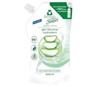 RAINETT Senses - Gel Douche Hydratant à l'Aloe Vera - 95% d'Ingrédients d'Origine Naturelle - Formule Vegan - Gel Douche pH Neutre Pour La Peau - Eco-Recharge 500 ml