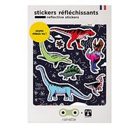 Rainette | Dino | Stickers rétroréfléchissants | Soyez Visible | 137x172 mm