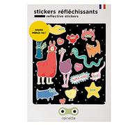 Rainette | Stickers rétroréfléchissants | Super Héros | Soyez Visible | 137x172 mm