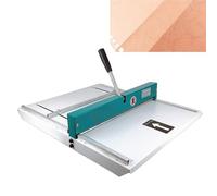 Raineuse manuelle 480 mm, raineuse A3, règle de positionnement standard double, profondeur d'indentation 0,8 mm, raineuse métallique de bureau pour cartes de vœux et brochures