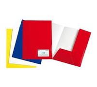 Rainex Chromolux Chemise de présentation à 2 rabats en carte 24X32 30 feuilles 8 teintes unies Lot de 20