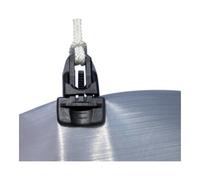 Rainexo RAINEXO Clips à œillets, charge de traction jusqu’à 100 kg, 4 pièces Quantité:1