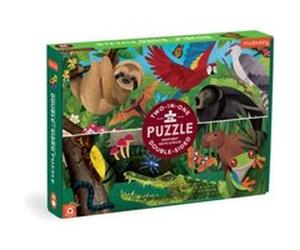 Rainforest Above Below 100 Piece DoubleSided Puzzle by Mudpuppy Mudpuppy (Auteur)