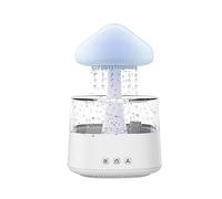 raining cloud night light, 7 Couleurs LED 450ml lampe champignon pluie, pour La Maison Le Bureau La Chambre À Coucher Et Les Décorations De Bureau,White